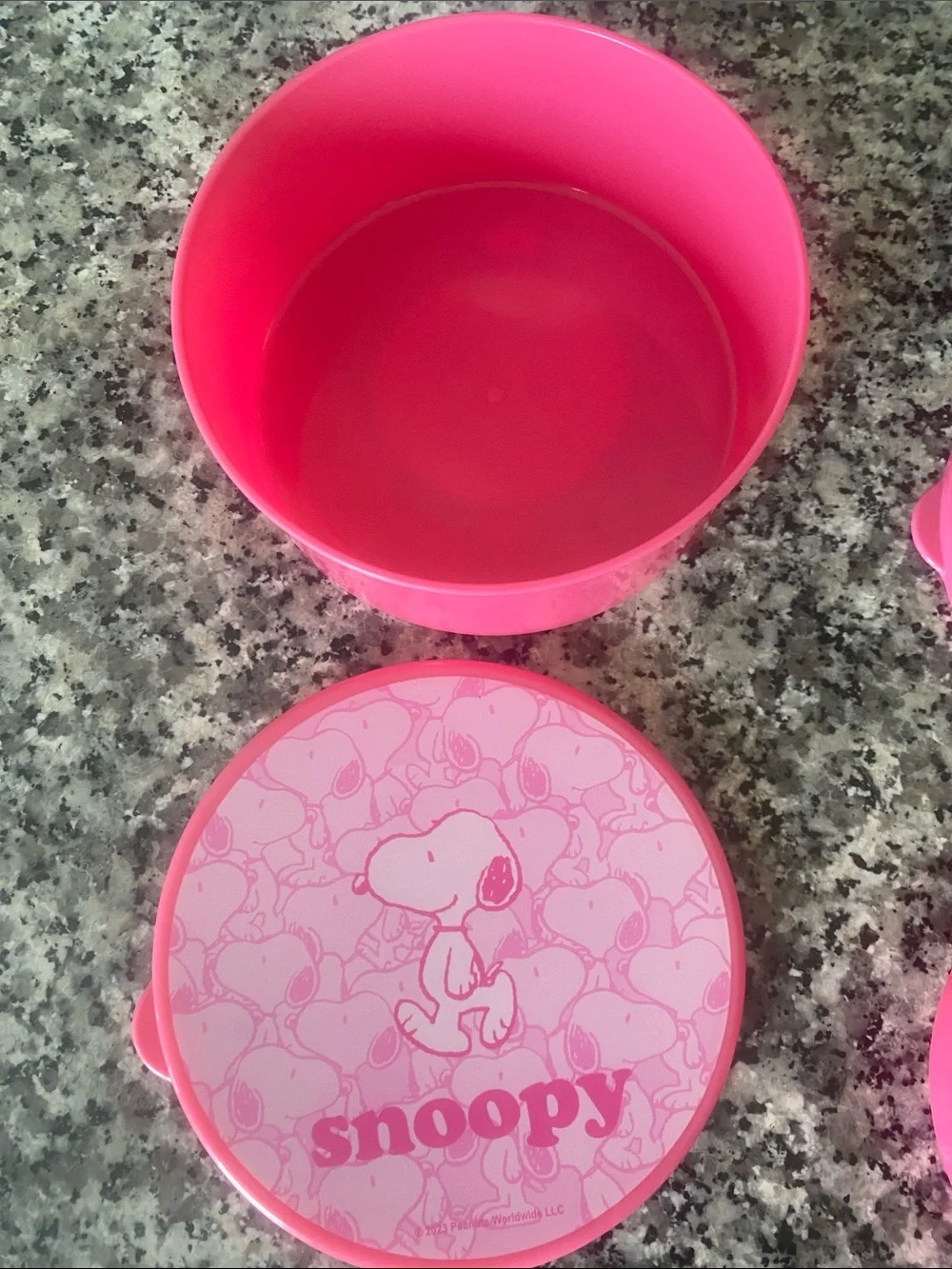 Peanuts Snoopy Snack Containers - 2 Pack